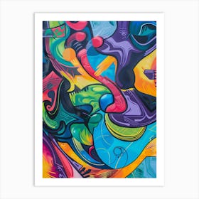 Abstract Painting 260 Art Print