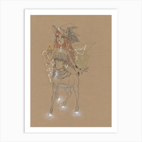 Magic Autumn Art Print