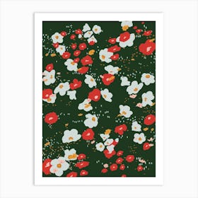 Little Garden Flowers Art Print