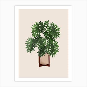 Philodendron Selloum Art Print