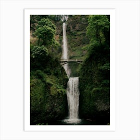 Multnomah Falls Art Print