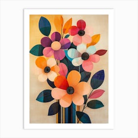 Flowers In A Vase 62 Art Print