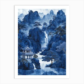 Fantastic Chinese Landscape 11 Art Print