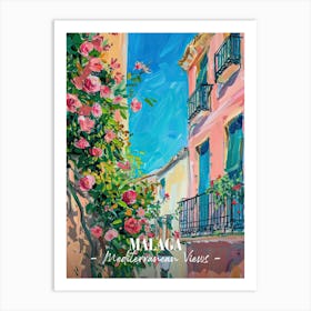 Mediterranean Views Malaga 1 Art Print