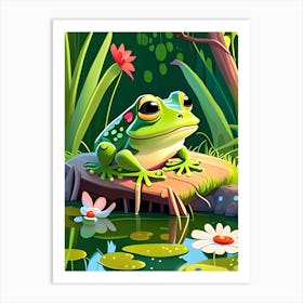 Froggie Art Print