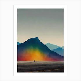 Desert Landscape 1 Art Print