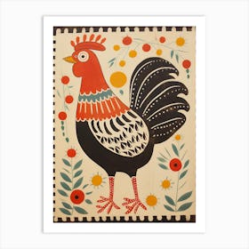 Rooster Art Print