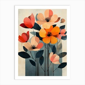 Flowers In A Vase 2 Art Print