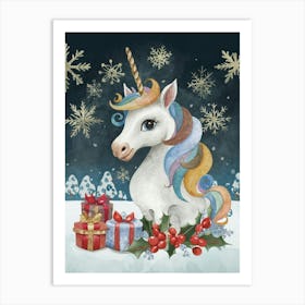 Unicorn Beauty Art Print