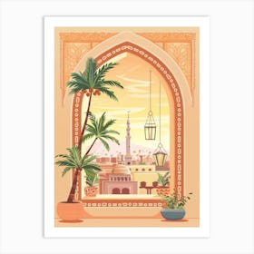 Islamic Arabic Background 1 Art Print