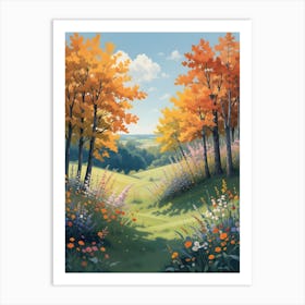 Autumn Landscape 2 Art Print