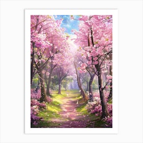 Sakura Blossoms Art Print