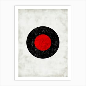 Japanese Flag Art Print