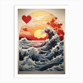 Great Wave 15 Art Print