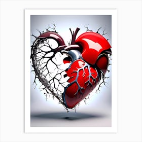 Lovely Heart Art Print