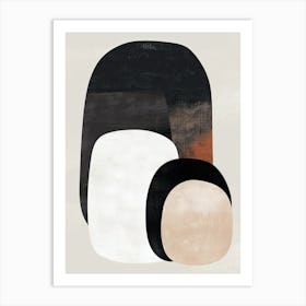 Anchorage Stone Park Bauhaus Minimalist 1 Art Print