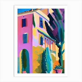 Villa Lante, Italy Abstract Still Life Art Print