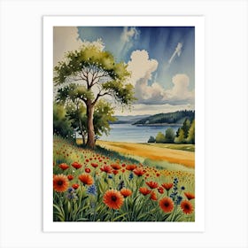 Poppies 1 Art Print