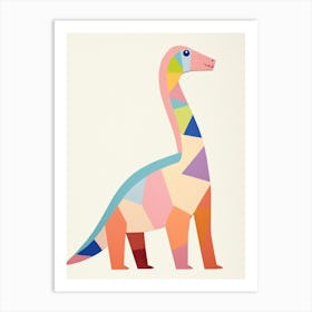 Nursery Dinosaur Art Hadrosaurus 2 Art Print