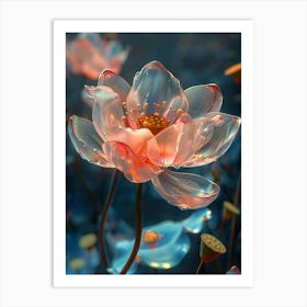 Lotus Flower 10 Art Print