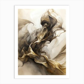 Flowing Painting Art Print