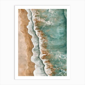 Beach Canvas Print 1 Art Print