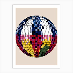 Disco Ball 51 Art Print