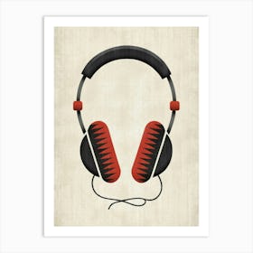 Headphones 1 Art Print