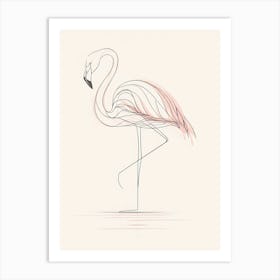 Flamingo Art Print