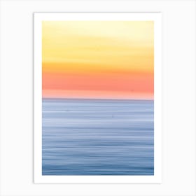 Sunset At The Beach 28 Art Print