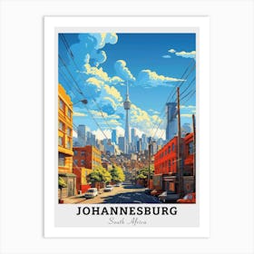 Johannesburg Travel Art Print