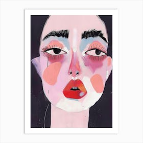 Portrait Of A Woman 347 Art Print