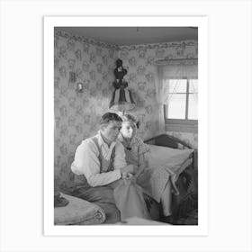 Untitled Photo, Possibly Related To Interior Of A Shack In Shantytown, Spencer, Iowa By Russell Lee Art Print