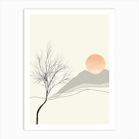 Lone Tree 6 Art Print