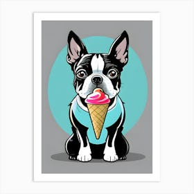 Boston Terrier 76 Art Print