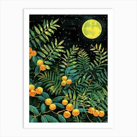 Night In The Garden Art Print