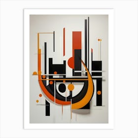 Modern Abstract Minimalistic Art 23 Art Print