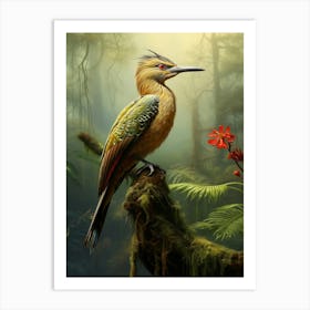 Tropical Bliss: Sunbittern Wall Decor Art Print