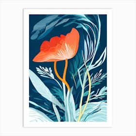 Red Poppy 3 Art Print