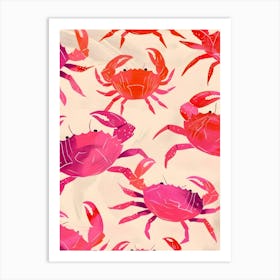 Crabs Art Print