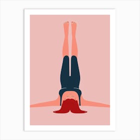 Yoga Pose 5 Art Print