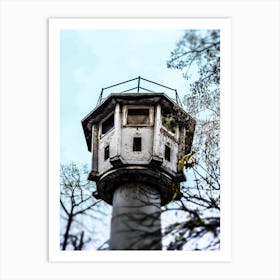 Watchtower Berlin Art Print