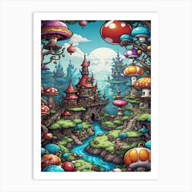 Fairytale Forest Art Print