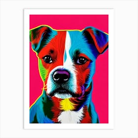 Russell Terrier Andy Warhol Style Dog Art Print