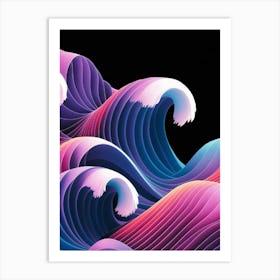 Abstract Wave 1 Art Print