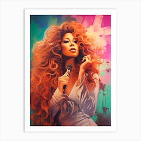 Mariah Carey (1) Art Print