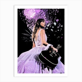 Taylor Swift 5 Art Print