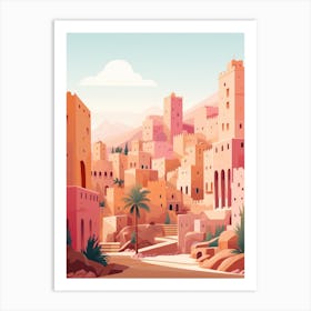 Mediterranean City 1 Art Print