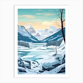 Jostedalsbreen National Park Norway 1 Art Print