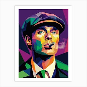 Cillian Murphy Wpap Art Art Print